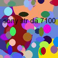 sony str da 7100 es